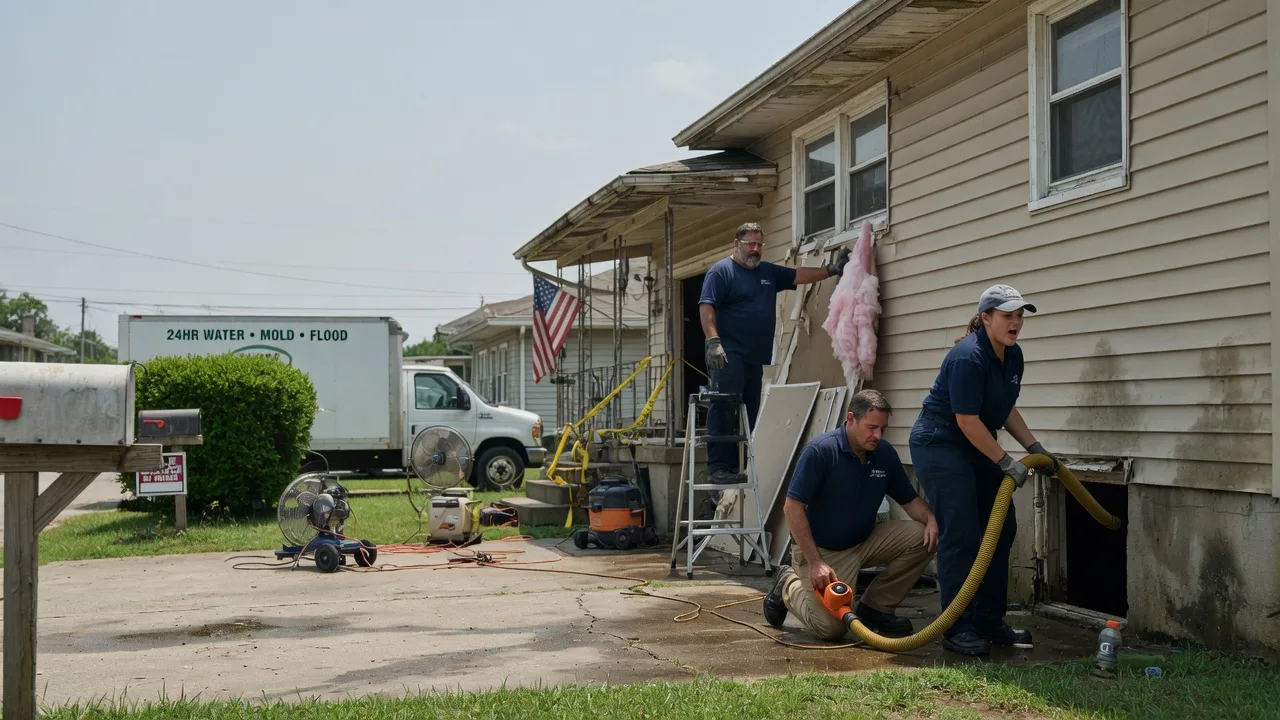 Water Damage Repair in Yates Center, KS near me